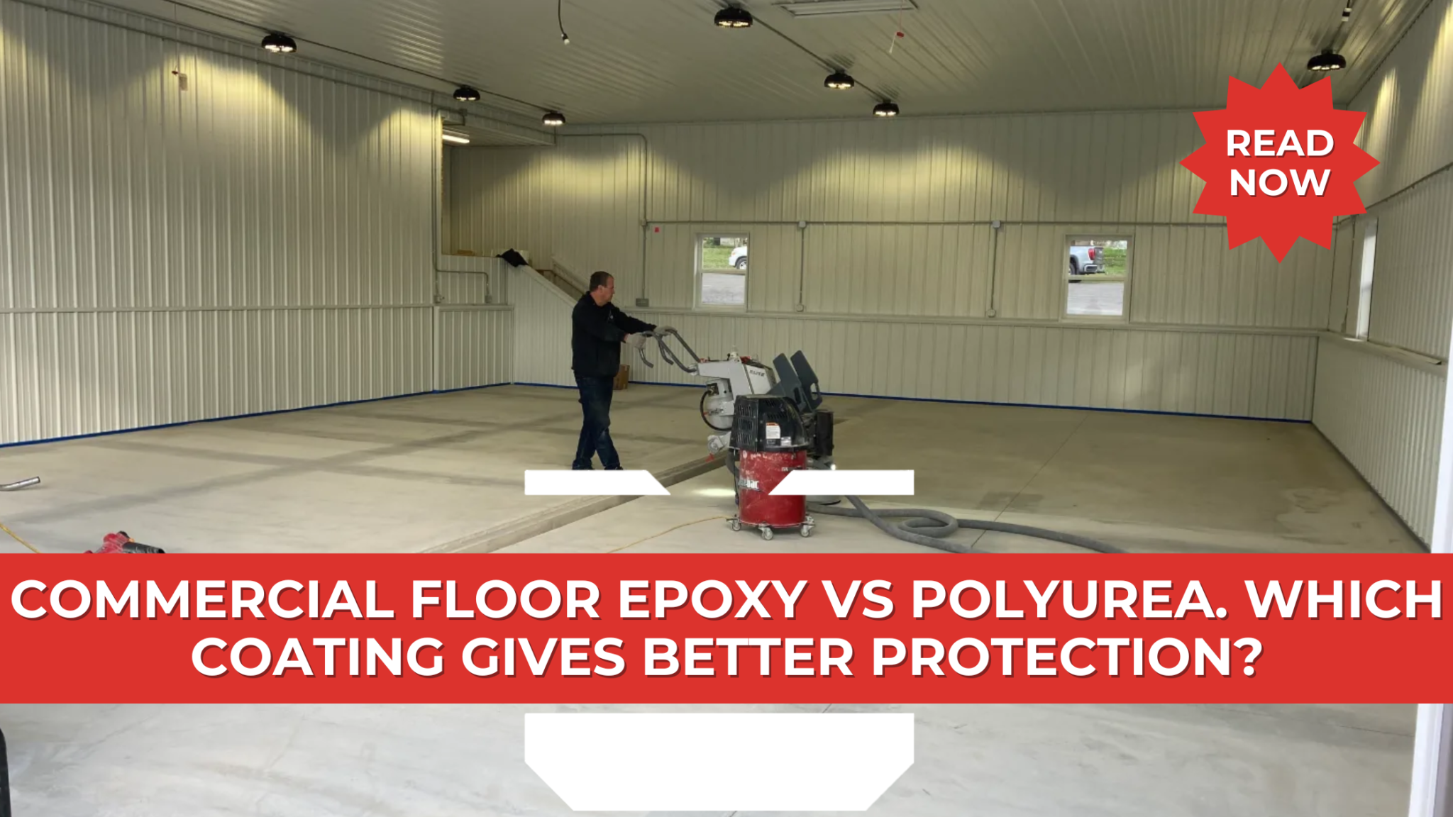 Commercial floor epoxy
